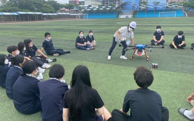 제주중앙고등학교 인성교육 및 드론축구 / 드론체험 비행 교육~