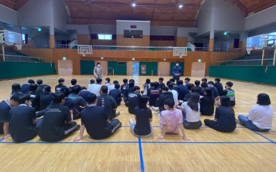 제주중앙고등학교 인성교육 및 드론축구 / 드론체험 비행 교육~(2일차)