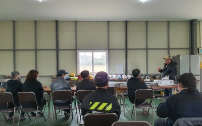 제주드론항공평생교육원 드론 23기 교육 모습