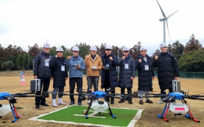제주의 물을 연구하기 위해서도 드론이 활용됩니다