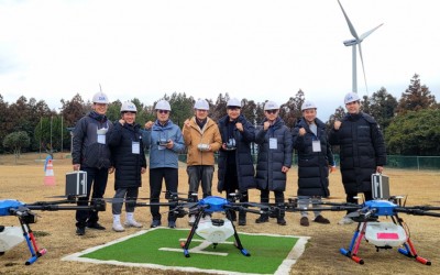 제주의 물을 연구하기 위해서도 드론이 활용됩니다